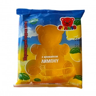Мармелад без сахара Jabo Мишка со вкусом лимона 90 г. Запорожье. фото 1