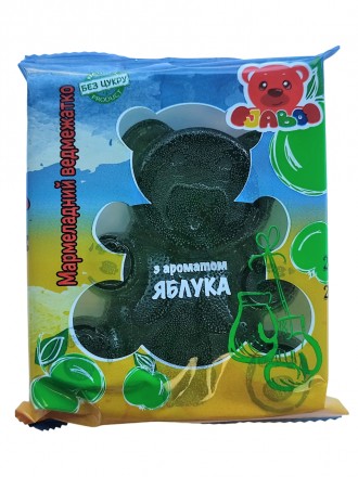 Мармелад без сахара Jabo Мишка со вкусом яблока 90 г. Запорожье. фото 1