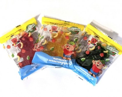 Мармелад без сахара Jabo Мишка Валерка з фруктовым вкусом 30 г. Запорожье. фото 1