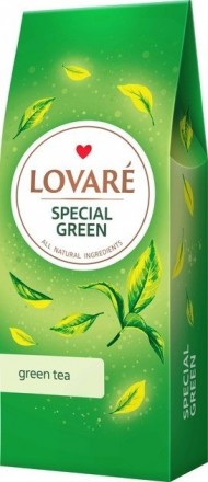 Зеленый китайский чай без добавок и ароматизаторов Lovare Special Green 80 грамм. Запорожье. фото 1 Зеленый китайский чай без добавок и ароматизаторов Lovare Special Green 80 грамм. Запорожье. фото 1