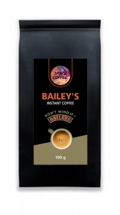 Сублимированный кофе Space Coffee с ароматом Baileys 100 грамм. Запорожье. фото 1