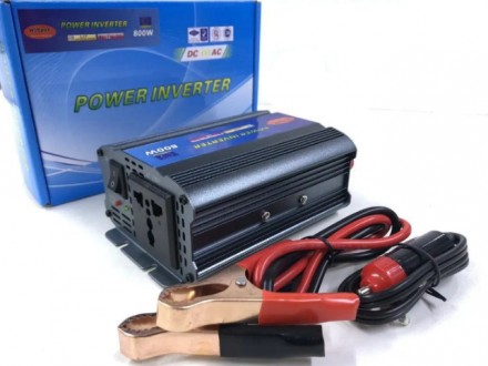 Преобразователь 12-220V, инвертор для авто 800W, AC-DC инвертор напряжения, Powe. Киев. фото 1 Преобразователь 12-220V, инвертор для авто 800W, AC-DC инвертор напряжения, Powe. Киев. фото 1