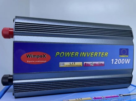 Инвертор для авто 1200W, Преобразователь 12-220V, AC-DC инвертор напряжения, Pow. Киев. фото 1 Инвертор для авто 1200W, Преобразователь 12-220V, AC-DC инвертор напряжения, Pow. Киев. фото 1