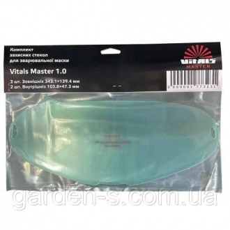Комплект захисного скла для маски зварника Vitals Master 1.0. Одесса. фото 1 Комплект захисного скла для маски зварника Vitals Master 1.0. Одесса. фото 1