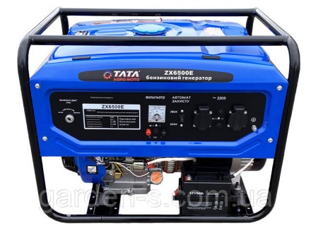Генератор бензиновый с электростартером TATA ZX6500E 5KW. Одесса. фото 1 Генератор бензиновый с электростартером TATA ZX6500E 5KW. Одесса. фото 1