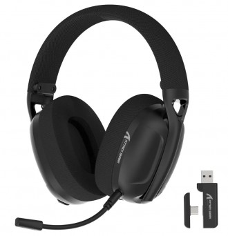 Навушники з мікрофоном Attack Shark L80 Black. Суми. фото 1 Навушники з мікрофоном Attack Shark L80 Black. Суми. фото 1