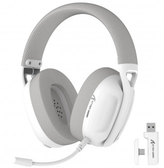 Навушники з мікрофоном Attack Shark L80 White. Суми. фото 1 Навушники з мікрофоном Attack Shark L80 White. Суми. фото 1