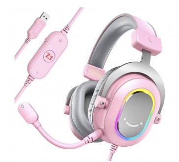 Навушники з мікрофоном Fifine H6 Pink. Суми. фото 1 Навушники з мікрофоном Fifine H6 Pink. Суми. фото 1