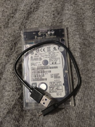 HDD 500Gb - зовнішній накопичувач. Ізюм. фото 1 HDD 500Gb - зовнішній накопичувач. Ізюм. фото 1