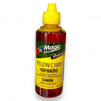 Чернила Magic Canon Premium Yellow 100мл Германия (45587799). Харків. фото 1 Чернила Magic Canon Premium Yellow 100мл Германия (45587799). Харків. фото 1