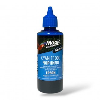 Чернила Epson универсальные Cyan E100C Magic Германия 100 мл голубой (2475904945. Харків. фото 1 Чернила Epson универсальные Cyan E100C Magic Германия 100 мл голубой (2475904945. Харків. фото 1