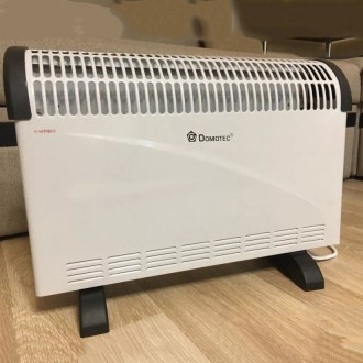 Конвектор Domotec MS-5904 з терморегулятором до 2000 Вт електричний. Костянтинівка. фото 1 Конвектор Domotec MS-5904 з терморегулятором до 2000 Вт електричний. Костянтинівка. фото 1