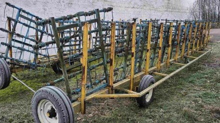 Борона з пружинним зубом БЗП-24,5. Киев. фото 1 Борона з пружинним зубом БЗП-24,5. Киев. фото 1