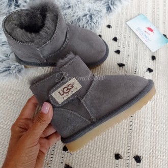 Детские угги UGG натуральная овчина UGG Australia Серый. Киев. фото 1 Детские угги UGG натуральная овчина UGG Australia Серый. Киев. фото 1