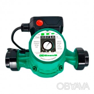 Насос циркуляционный GROSS 32/6 180мм с регулятором