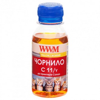 Чорнило WWM Canon CL-511С/CL-513С/CLI-521Y (Yellow) (C11/Y-2) 100г. Харків. фото 1 Чорнило WWM Canon CL-511С/CL-513С/CLI-521Y (Yellow) (C11/Y-2) 100г. Харків. фото 1