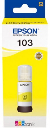 Чорнило Epson (103) L31XX Yellow (C13T00S44A) 65 мл. Харків. фото 1 Чорнило Epson (103) L31XX Yellow (C13T00S44A) 65 мл. Харків. фото 1