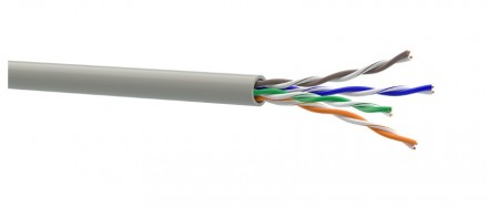 Кабель вита пара OK-Net КПВ-ВП (100) UTP, CAT5e, 4х2х0.49, бухта 305м (7931296). Харків. фото 1 Кабель вита пара OK-Net КПВ-ВП (100) UTP, CAT5e, 4х2х0.49, бухта 305м (7931296). Харків. фото 1