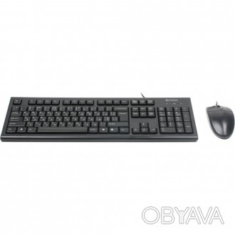Комплект (клавіатура, мишка) A4Tech KR-8520 Black