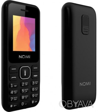 Мобiльний телефон Nomi i1880 Dual Sim Black