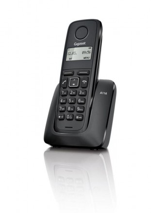Радіотелефон DECT Gigaset A116 Black. Харків. фото 1 Радіотелефон DECT Gigaset A116 Black. Харків. фото 1