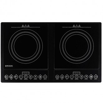 Индукционная плита Brock HP 4013 2000+2000W. Дніпро. фото 1 Индукционная плита Brock HP 4013 2000+2000W. Дніпро. фото 1