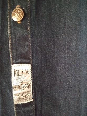 новые джинсовые рубашки на подростка,размеры 12,14-100% коттон. . фото 5