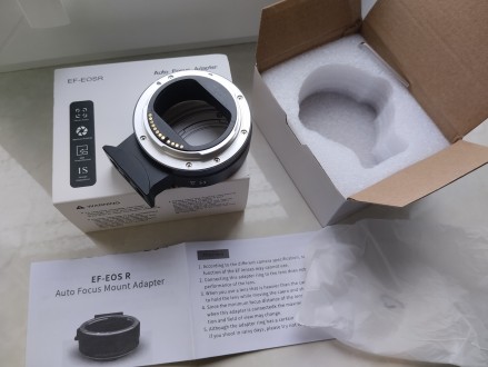 Автофокусний перехідник з Canon R/R6/R7/R10 на EF-EFS. Львов. фото 1 Автофокусний перехідник з Canon R/R6/R7/R10 на EF-EFS. Львов. фото 1