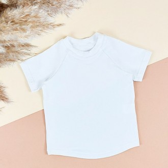 Футболка дитяча базова "Джой" , Білий, 146 (11 років). Харків. фото 1