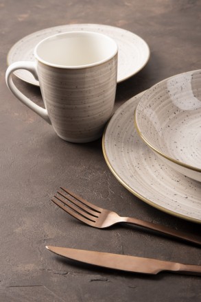 Короткий опис:
Чашка Stony Mokka Об'єм: 350 мл Матеріал: порцеляна Призначення: . . фото 6