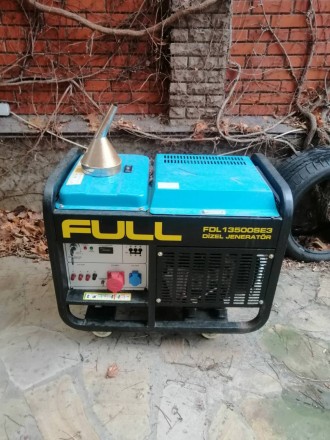 Генератор дизельний Full FDL 13500SE3 10 кВт !!!ТОРГ!!!. Київ. фото 1 Генератор дизельний Full FDL 13500SE3 10 кВт !!!ТОРГ!!!. Київ. фото 1