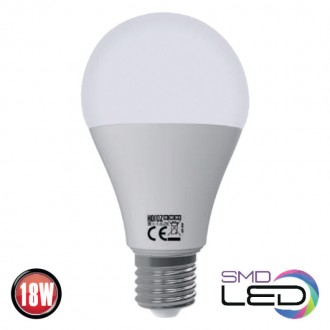 Лампа А60 PREMIER SMD LED 18 W 4200 K E27 1600 Lm 175-250V. Дніпро. фото 1 Лампа А60 PREMIER SMD LED 18 W 4200 K E27 1600 Lm 175-250V. Дніпро. фото 1