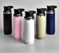 Термокружка с силиконовым ободком 500мл MT-4924 (50шт). Киев. фото 1