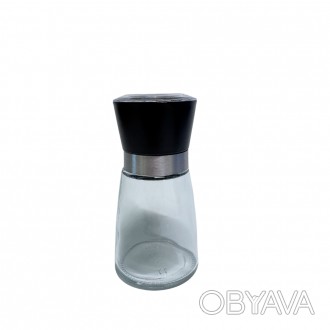 Мельница 160 мл Sinoglass для перца и соли 6,7x6,7x13,6 см стекло/нержавеющая ст