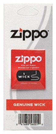 Оригинальный фитиль Zippo для бензиновой зажигалки. Made in USA. Армированый. На. Харьков. фото 1 Оригинальный фитиль Zippo для бензиновой зажигалки. Made in USA. Армированый. На. Харьков. фото 1