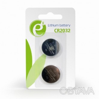 Батарейка EnerGenie Lithium CR2032 BL 2 шт