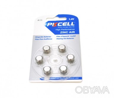 Батарейка PKCELL ZA312 BL 6шт (ZA312-6B/20409)