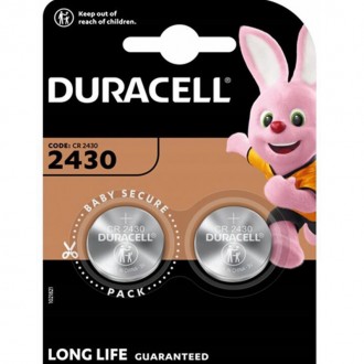 Батарейка Duracell DL 2430 BL 2 шт.. Київ. фото 1 Батарейка Duracell DL 2430 BL 2 шт.. Київ. фото 1