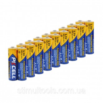 Комплект з 20 батарейок PKCELL Extra Heavy Duty AA R6P 1.5V по 2шт./плівка. Одеса. фото 1 Комплект з 20 батарейок PKCELL Extra Heavy Duty AA R6P 1.5V по 2шт./плівка. Одеса. фото 1