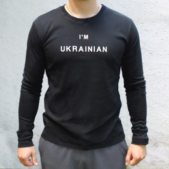 Реглан чоловічий з вишивкою i"m ukrainian. Львов. фото 1 Реглан чоловічий з вишивкою i"m ukrainian. Львов. фото 1