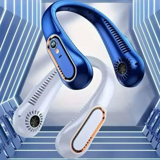 Гибкий Вентилятор USB на шею Cat-neck Fan L28 (белый) Портативный Кулер на шею с. Черновцы. фото 1 Гибкий Вентилятор USB на шею Cat-neck Fan L28 (белый) Портативный Кулер на шею с. Черновцы. фото 1