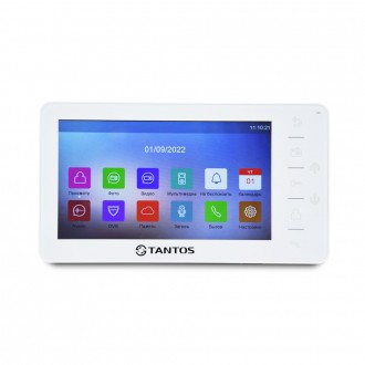 Видеодомофон Tantos Prime HD 7" (White). Киев. фото 1 Видеодомофон Tantos Prime HD 7" (White). Киев. фото 1