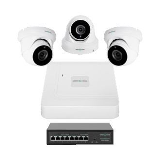 Комплект видеонаблюдения на 3 камеры GV-IP-K-W81/03 5MP. Киев. фото 1 Комплект видеонаблюдения на 3 камеры GV-IP-K-W81/03 5MP. Киев. фото 1