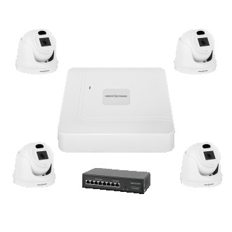 Комплект видеонаблюдения на 4 камеры GV-IP-K-W70/04 3MP. Киев. фото 1 Комплект видеонаблюдения на 4 камеры GV-IP-K-W70/04 3MP. Киев. фото 1
