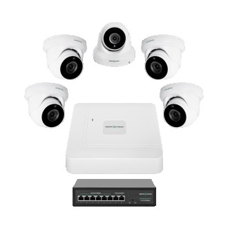 Комплект видеонаблюдения на 5 камер GV-IP-K-W82/05 5MP. Киев. фото 1 Комплект видеонаблюдения на 5 камер GV-IP-K-W82/05 5MP. Киев. фото 1