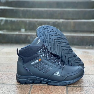 Зимові черевики Adidas Terrex чорні. Київ. фото 1 Зимові черевики Adidas Terrex чорні. Київ. фото 1