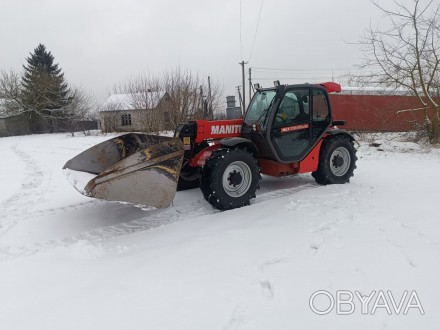 телескопічний навантажувач Manitou 735. . фото 1 Продаємо телескопічний навантажувач Manitou 735 в гарному робочому стані,2006 ро. . фото 1