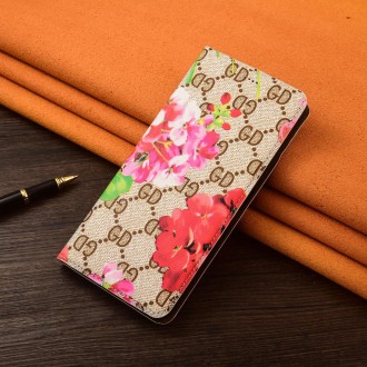 Чохол для Tecno Pova 5 (LH7n) книжка з підставкою візитницею ШКІРЯНИЙ протиударний магнітний "COUTURE" Монограма квіти CG. Київ. фото 1 Чохол для Tecno Pova 5 (LH7n) книжка з підставкою візитницею ШКІРЯНИЙ протиударний магнітний "COUTURE" Монограма квіти CG. Київ. фото 1