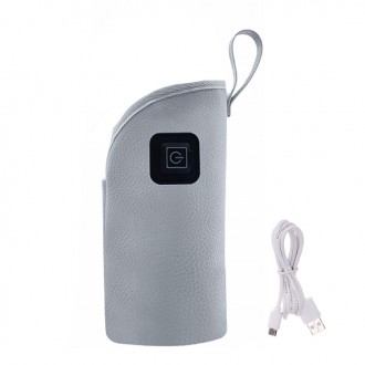 Портативный подогреватель Lesko 2024 Long Gray для детской бутылочки USB 3шт. Киев. фото 1 Портативный подогреватель Lesko 2024 Long Gray для детской бутылочки USB 3шт. Киев. фото 1
