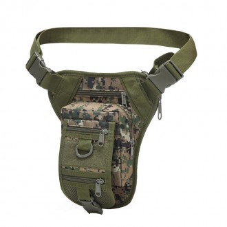 Сумка тактическая на пояс AOKALI Outdoor A176 Green Acu 10шт. Київ. фото 1 Сумка тактическая на пояс AOKALI Outdoor A176 Green Acu 10шт. Київ. фото 1